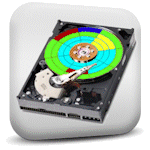 hard drive style button graphic