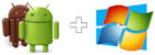 Android and Windows Logos